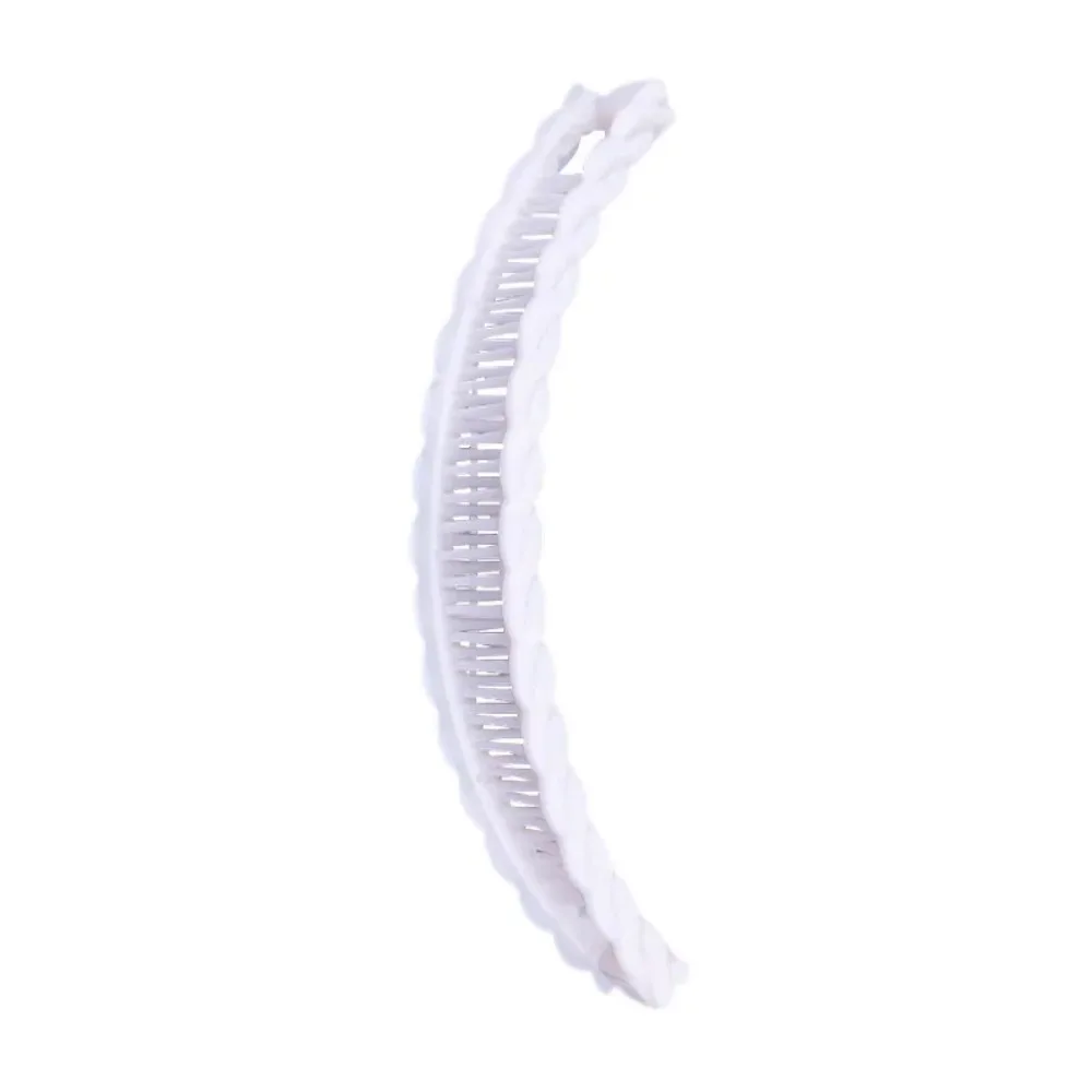 3Pcs Einfarbig Vintage Banana Haar Clip für Frauen Mädchen Welle Kamm Haarnadel Haar Stil Werkzeug Mode Praktische Haar zubehör – Detail 11