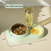 HOOPET Cat Bowl Small Dog  Food Feeding Water Drinking Bowls Set for Cats Dogs Pet Feeder Drinker Bowls Pet Supplies 3