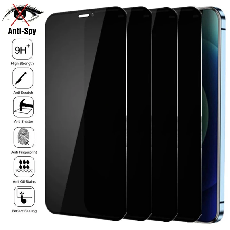 Iphone 11 Privacy Screen Protector Tempered Glass 14pcs Full Cover