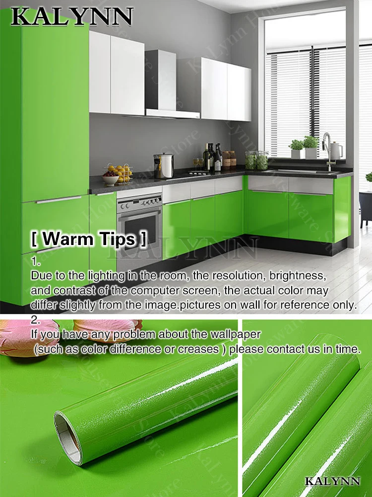 Sage Green Waterproof Self-Adhesive Decorative Wallpaper for Cabinets, Walls, and Countertops