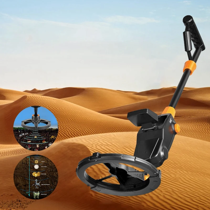 MD1008A Underground Metal Waterproof Treasure Metal Seeker Tool Children's
