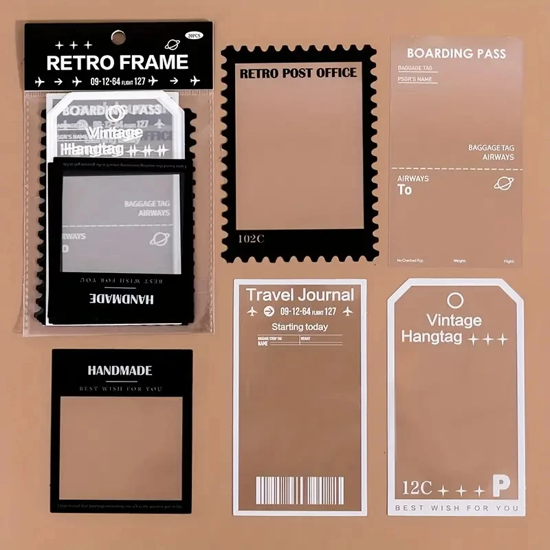 MyGiftHome 15PCS DIY Decorative Retro Camera Film Stickers
