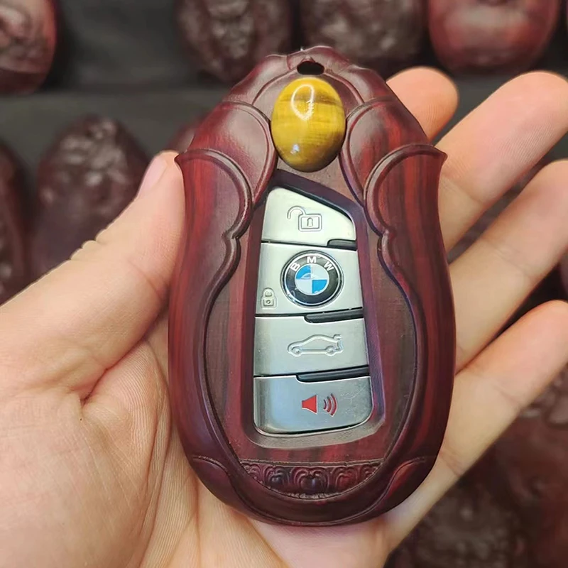 Autoschlüsseltasche für Luxusmarken VW Volkswagen Logo Leder Nissan Mercedes Signal Alfa Romeo Halter Signalblockierbox Abdeckung Universal – Detail 8