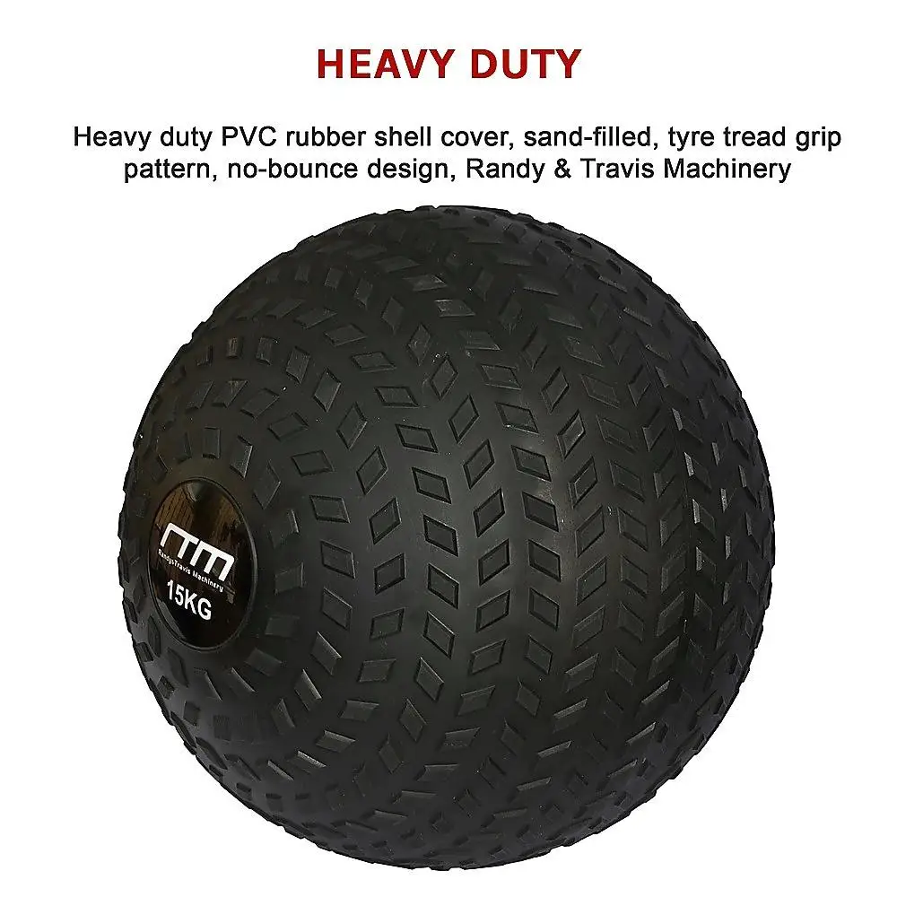 15kg Slam Ball-Durable Tyre Thread Dead Ball Medicine for gym & Fitness Workouts