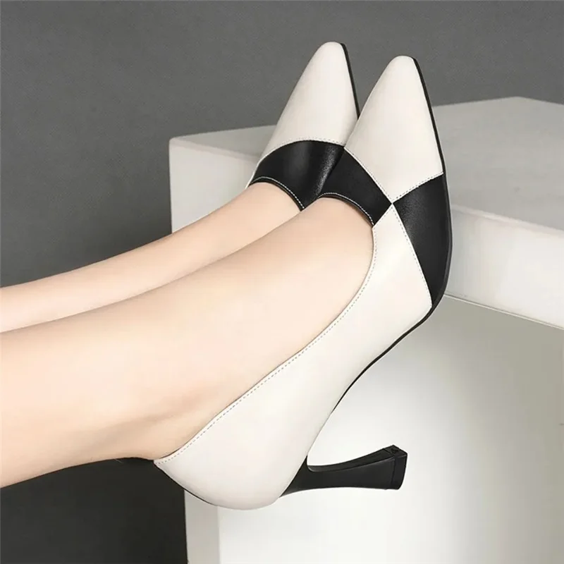 Brand Designer European Stylish Multi Color High Quality Patent Leather Stiletto Heels For Women Lady Pumps Zapatos Dama E292