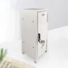 Makeup Storage Cabinet Vertical File Cabinet with A Lock for Home Office Bathroom Girl Gift 5