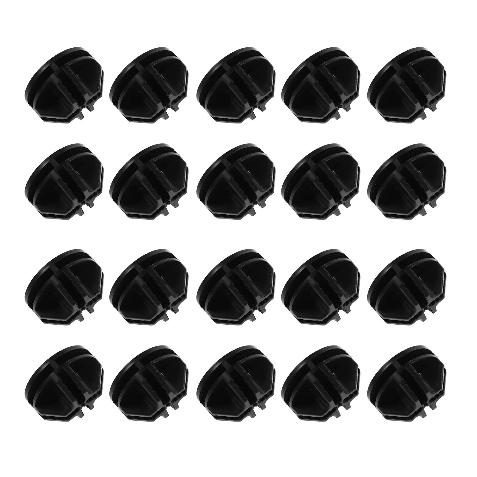 20Pcs Wire Cube Connectors Storage Shelving Connectors PP Closet