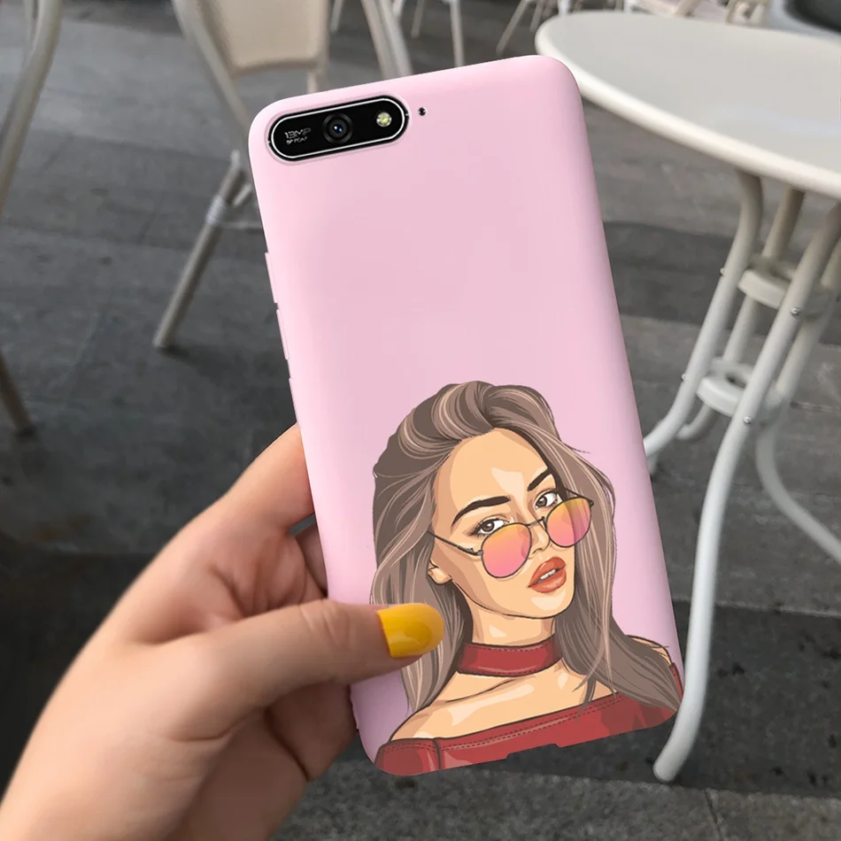 Lovely Printed Soft Silicone Phone Case - 5.7 Inch Back Cover