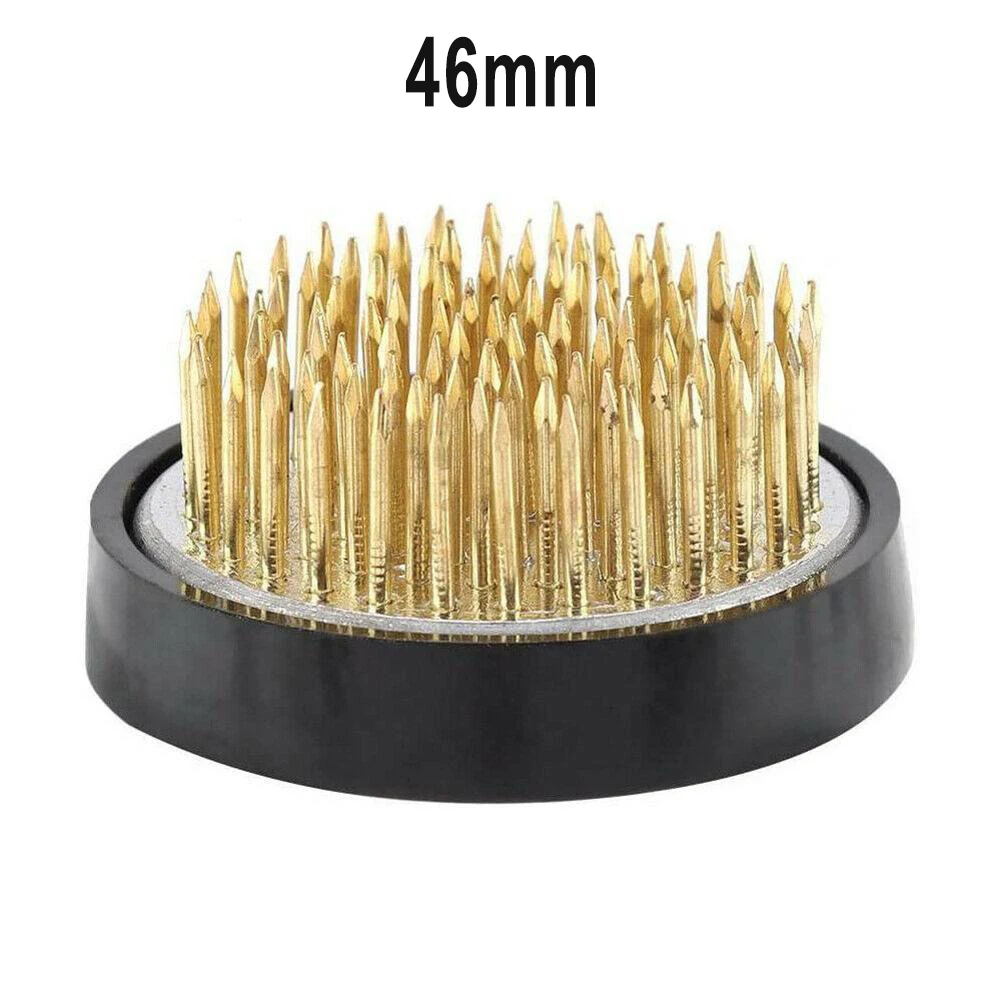 Flower Base Holder Floral Arrange Rubber Brass Garden Decoration Flower Craft Flower Frog For Your Pot Lid Vase 4