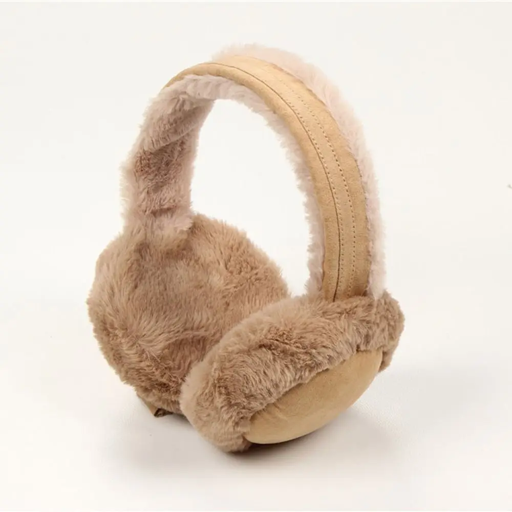 BNGXR Plush Earmuffs, Caldo Paraorecchie Peluche, Morbidi Pieghevole Paraorecchie Regolabile Paraorecchie Invernali Unisex, Freddo Paraorecchie Per Esterno Equitazione (Grigio