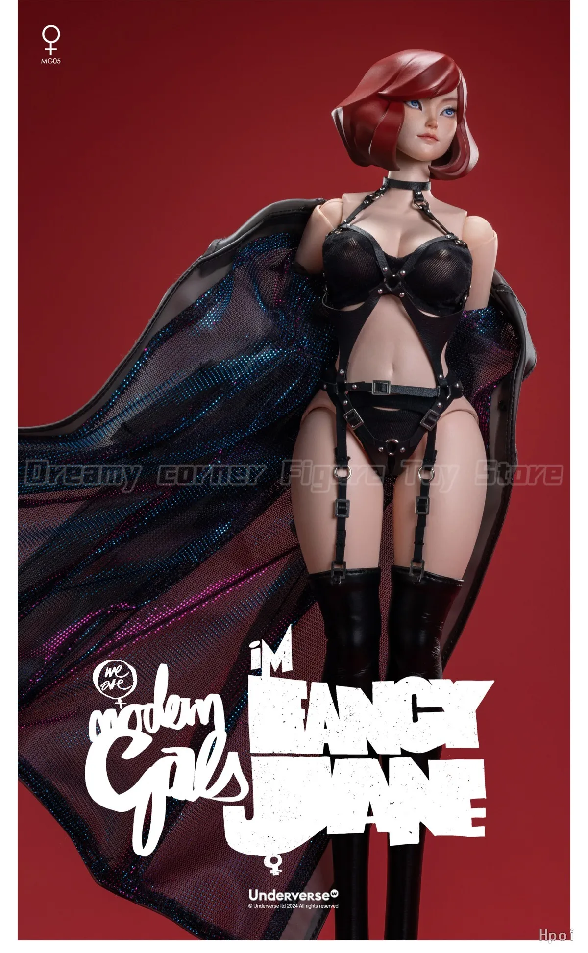 In Stock】Original Underverse MODERNGALS FANCY JANE 1/6 Action