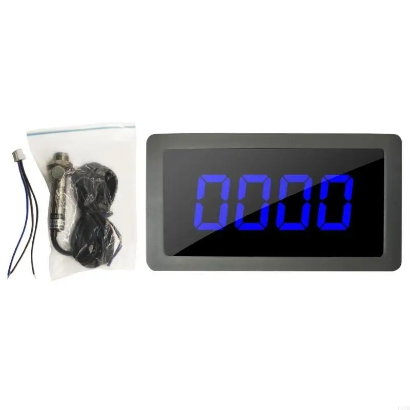 F19B 디지털 속도 속도 측정기(홀 센서 포함) 모터 타코미터용 LED 타코미터