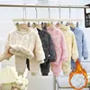 Winter Suit For Boy Children's Fleece Sets Girls Thicken Tops Pants 2Pcs Kids Warm Sleepwear Outfits New Baby Kis Autumn Clothes