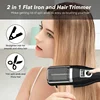 Professional 2 In 1 Flat Iron Adjustable Temperature Hair Trimmer Straighten and Repair Split Ends Hair Straightener 4