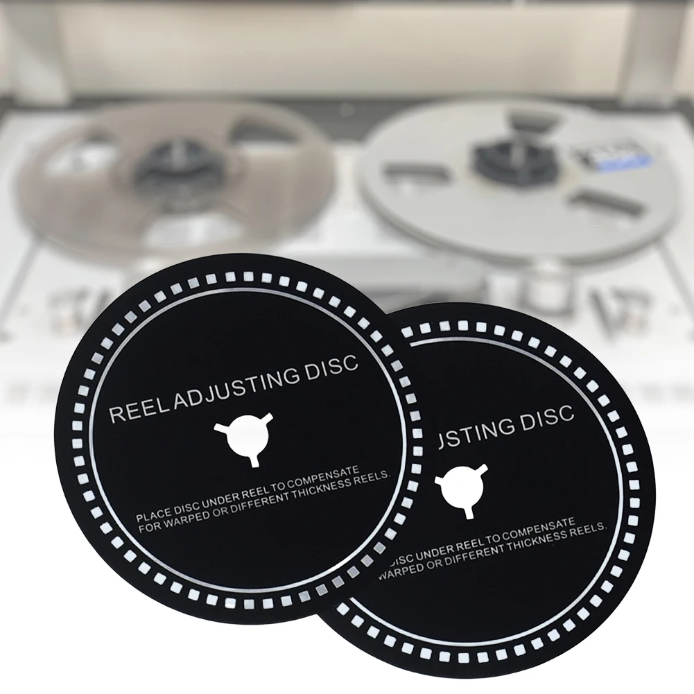 2 Pz Distanziale 0.3/0.4/0.5/0.6/0.7/0.8/0.9/1.0/1.1/1.2Mm Disco Di Regolazione Bobina Per Trident/Nab Adattatore Per Revox Studer Revox/Teac