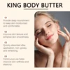 Shea Butter Body Cream Soothing Dry Rough Skin Rejuvenating Lotion Even Skin Tone Improve Skin Sagging Firming Body Care Product 5