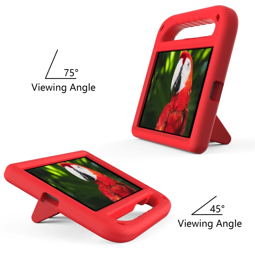 Child-Friendly Shockproof EVA Full-Body Tablet Case with Handle Stand
