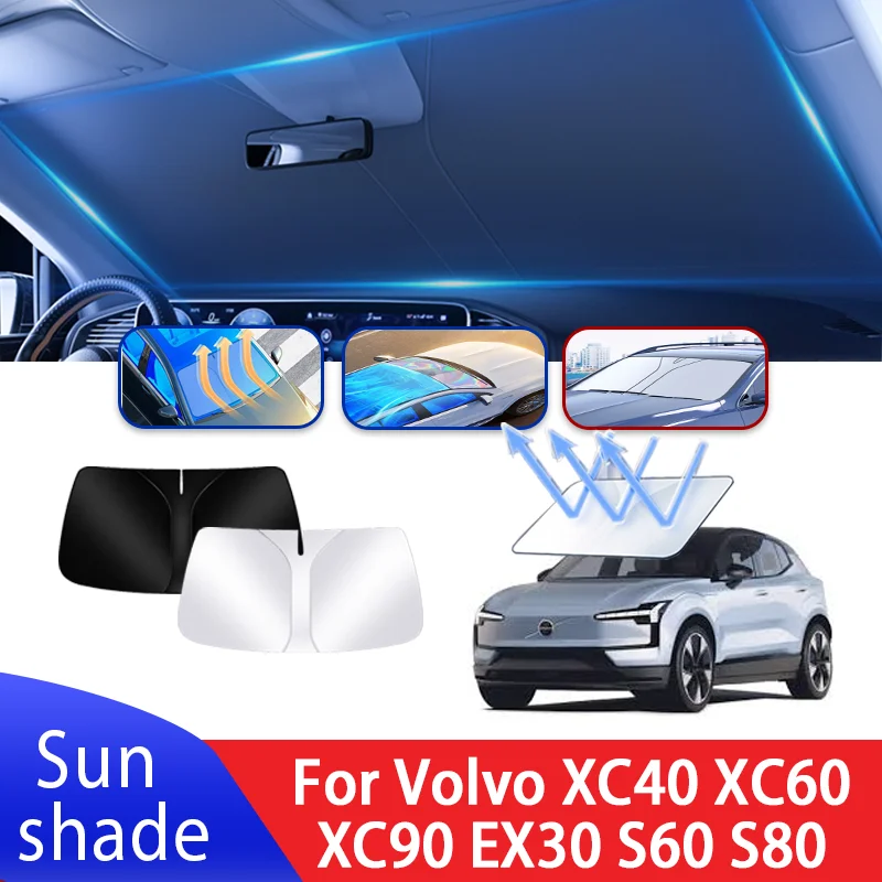Premium Car Sun Visor - Auto Front Windshield Sunshade & Heat Insulation Summer Accessory