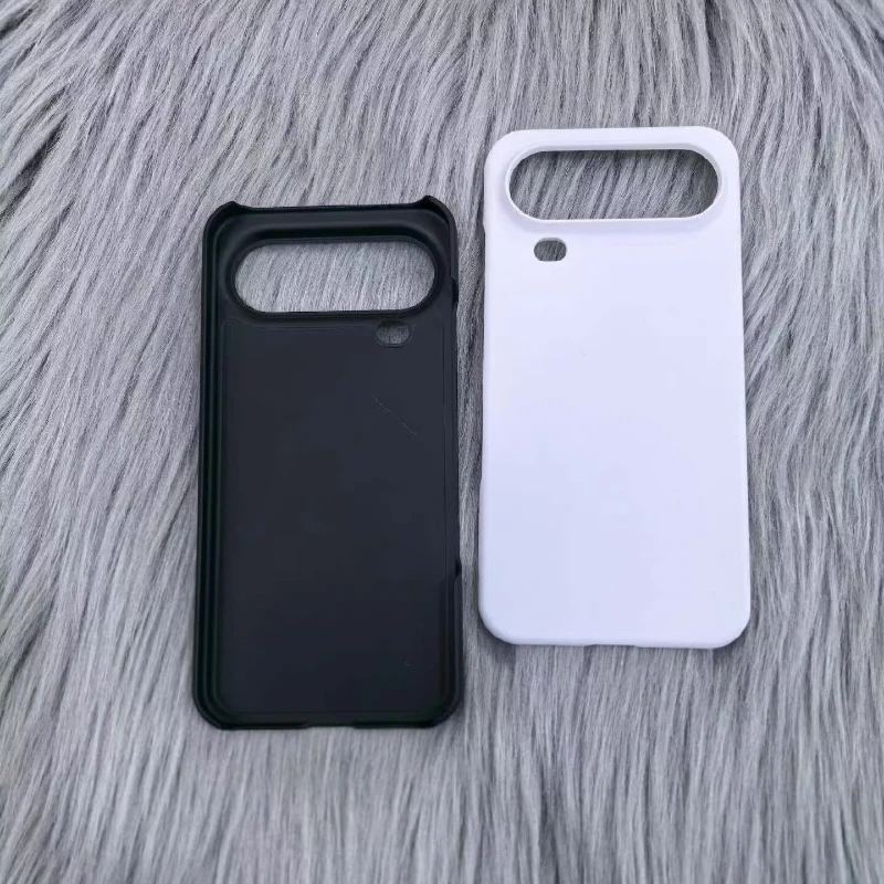 Slim Shockproof Matte Clear Phone Back Cover - Solid Color Bumper Shell