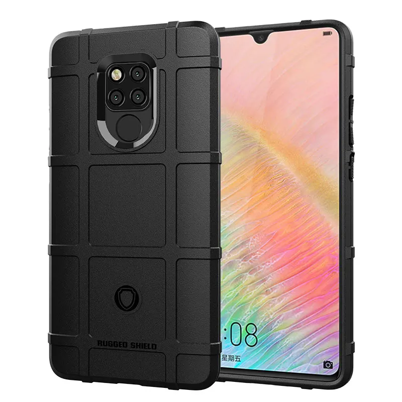 Armor Heavy Phone Case for Mate 20 X Shockproof Matte Rubber Cover for Huawei mate 20x 20 X Soft Silicone Shield Cases 4
