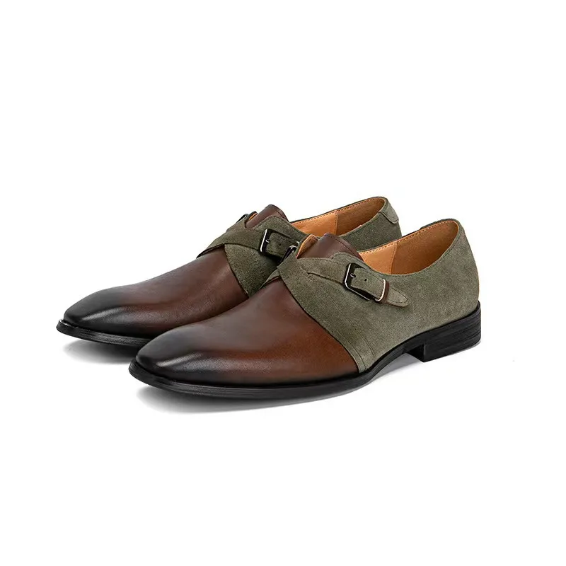 Driving Shoes  Autumn Winter Loafer Shoes Cowhide Men Designer Shoes High Quality Genuine Leather Shoes Men Spring Dress Shoes