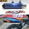 For KTM 250 350 450 500 EXC-F 2020-2023 Motorcycle Exhaust Can Escape Moto Muffler Slip on for KTM250 350 450 500 EXC-F2011-2023