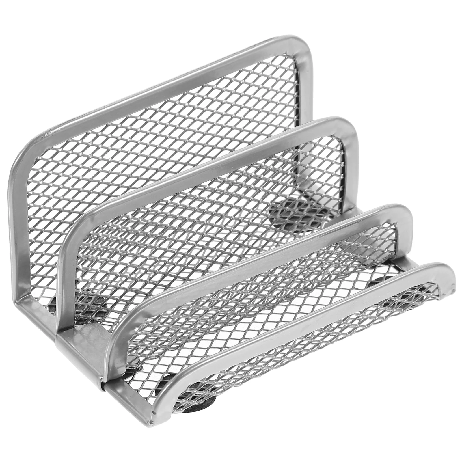 

Letter Grid File Rack Table Top Bookshelf Organizer Decorative Household Decorate Tabletop Magazine Metal Desktop Student Iron