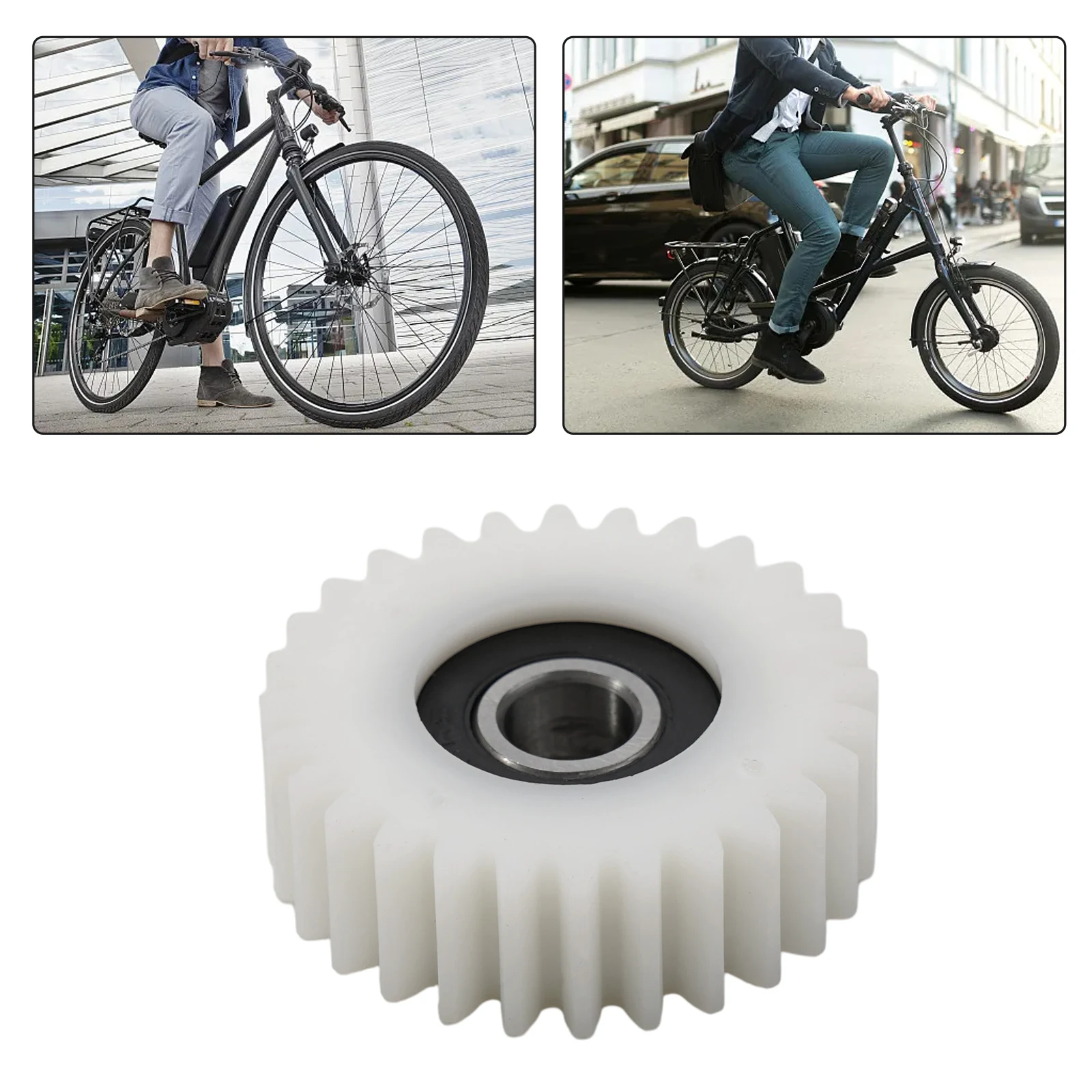 Description Picture 6 of itemElectric Bicycle Wheel Hub Motor 28 Teeth 37.5x8x12mm Nylon Planetary Gears With Bearings E-bike Motor Gear Accessories