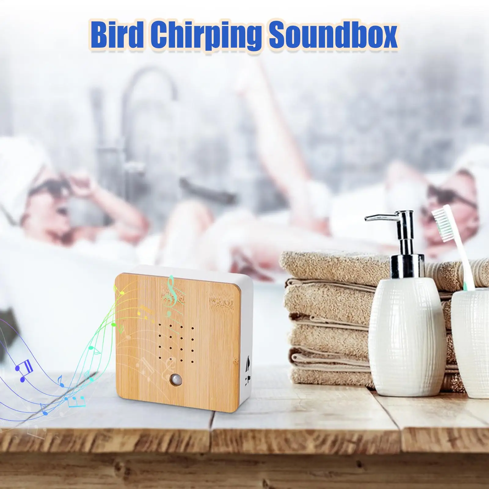 Bird Chirping Sound Box with Nature Sounds for Relaxation and Ambiance