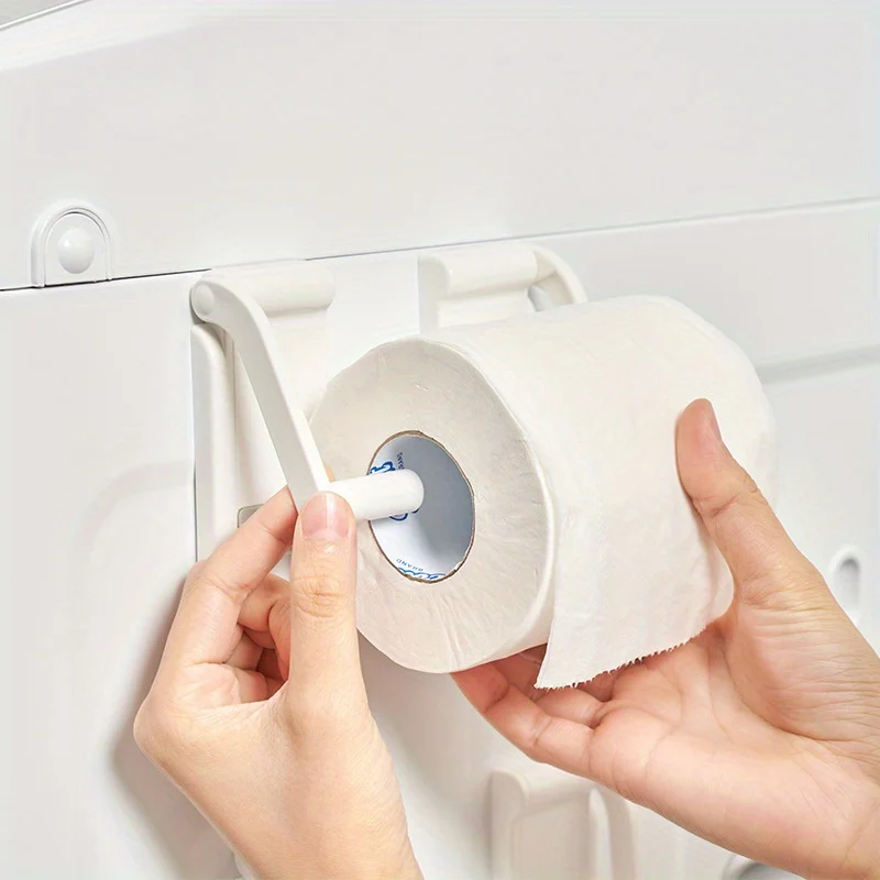 1pcStrong Magnetic Paper Towel Holder for Refrigerator, Grill, Garage, and Shop-Holds Large Paper Towels and Tissues with Ease