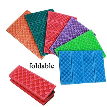 Foldable Folding Outdoor Camping Mat Seat Foam XPE Cushion Portable Waterproof Chair Beach Picnic Mat Seat Hiking Activities Pad