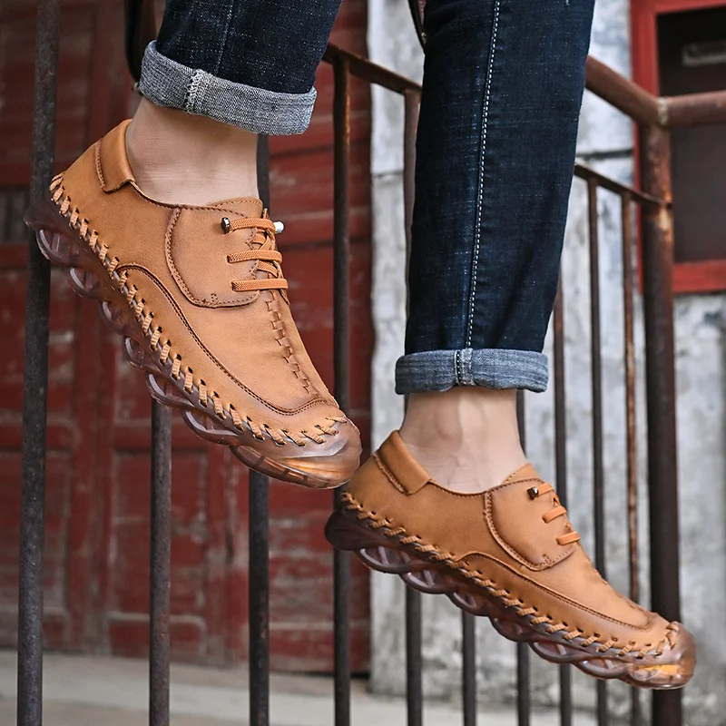 Freizeitschuhe für Herren, Herren-Turnschuhe, Laufschuhe, Wanderschuhe, leichte Turnschuhe, Sport, Outdoor, atmungsaktiv
_voghion.com