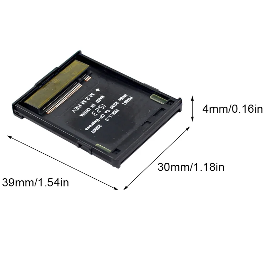 고속 NGFF M.2 NVMe 2230 M 키 SSD, CFExpress B 타입 어댑터 확장 메모리 카드, NVME DIY 조립 키트, 카메라용
