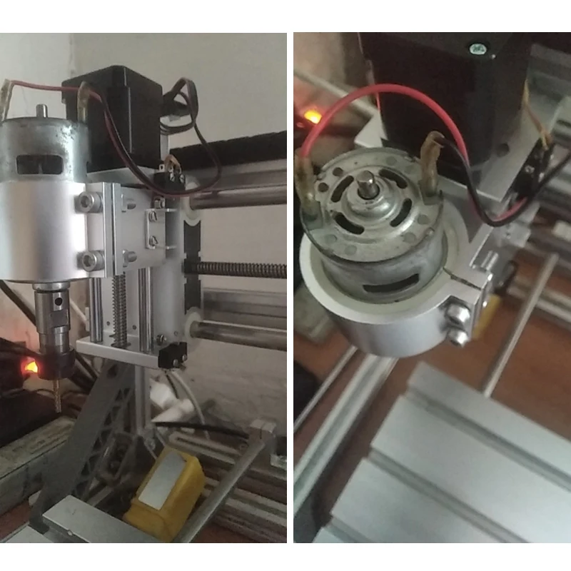 CNC 3018 MAX Aluminum Z Axis Spindle Motor Mount 200W Spindle Holder 52mm Diameter cnc engraving machine parts
