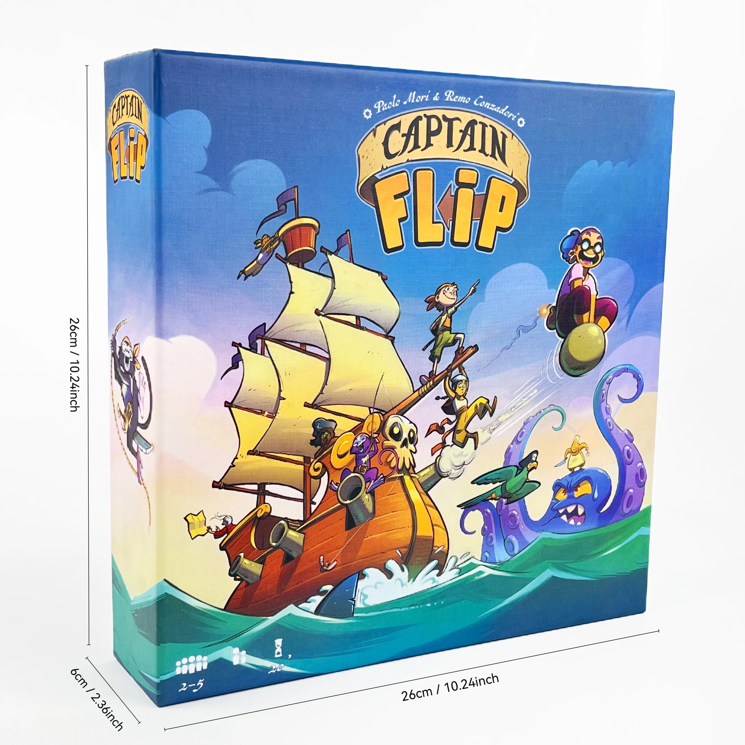 Captain Flip: The Ultimate Strategic Family Card Game – Fast-Paced Party Fun