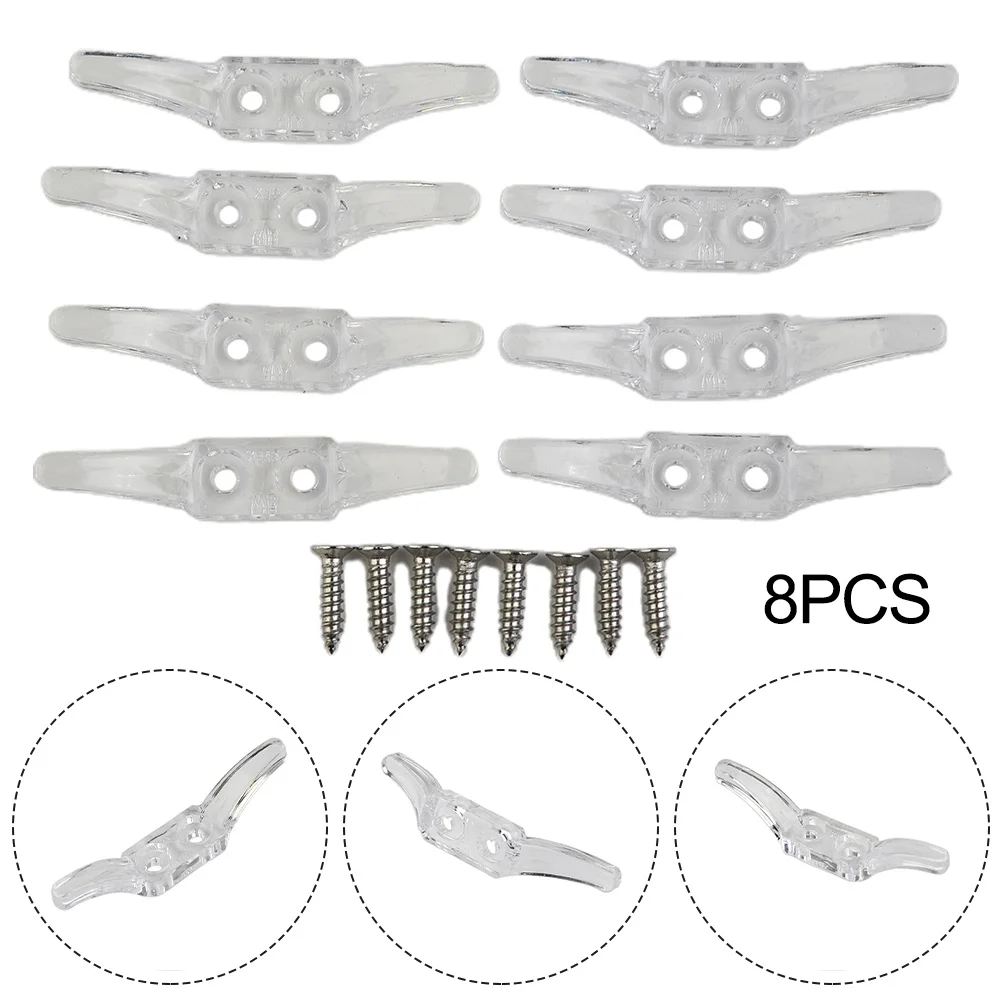 Vorhang Clips Jalousie Clips Jalousien Roller Safe Clear Cleat Roller Vorhang Kette Haken Für Vorhang Schnur Kunststoff – Detail 16