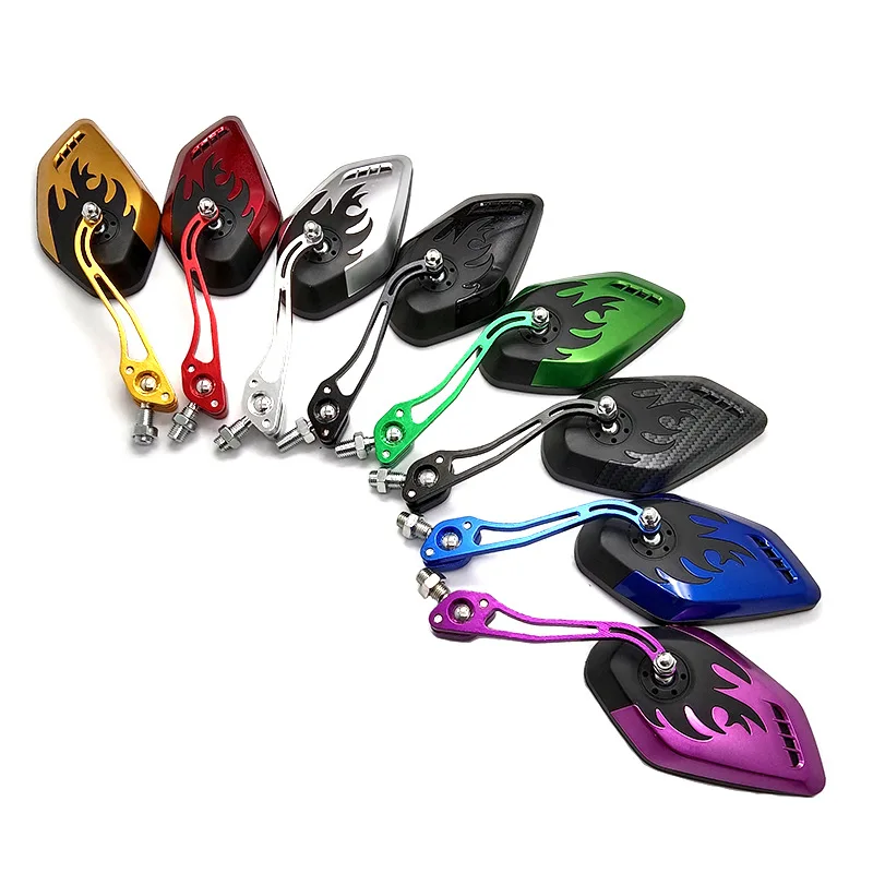 CNC Motorcycle Accessories Rearview Mirrors Off Road MUniversal 8mm