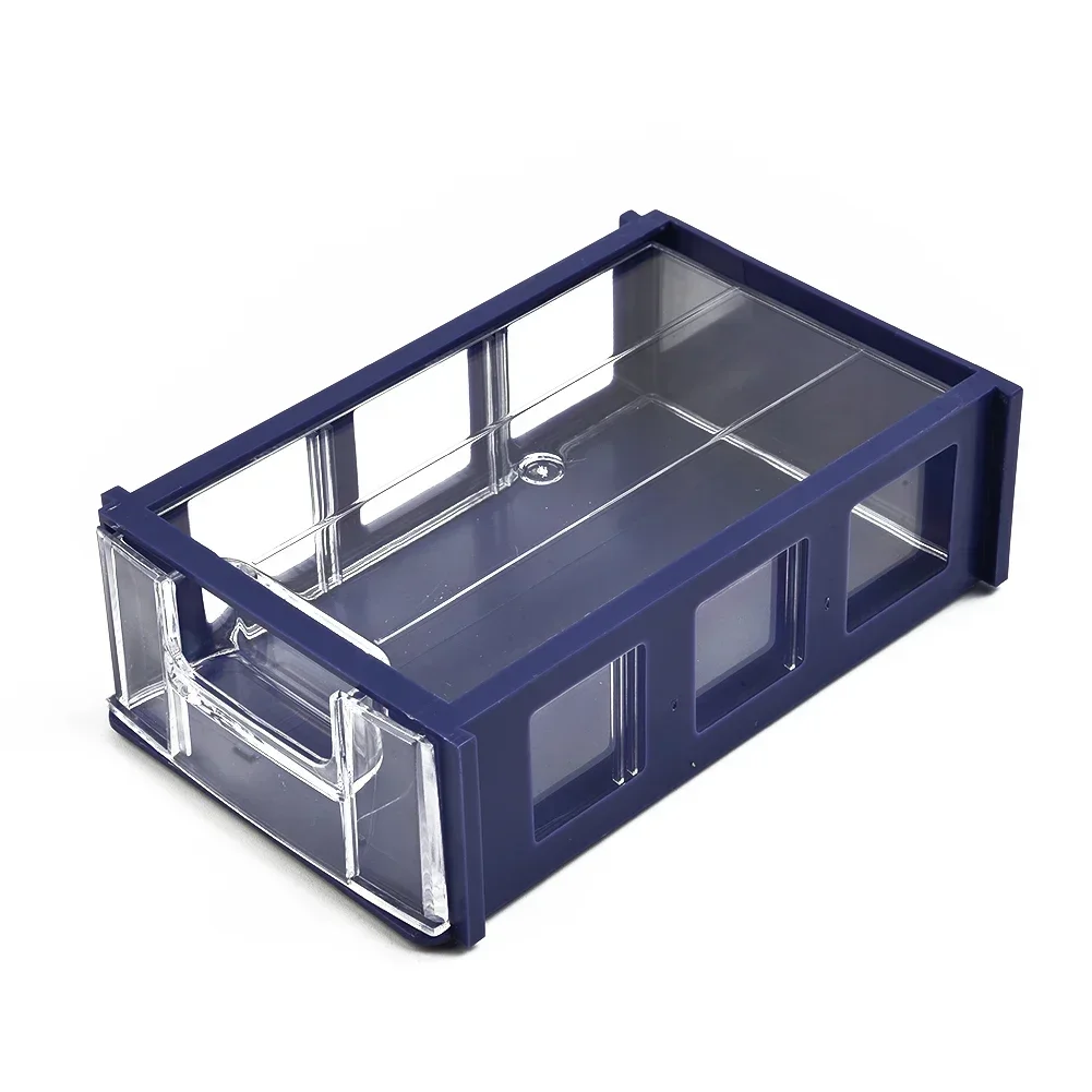 1PC Stackable Plastic Hardware Parts Storage Boxes Component Screws Tool Box Classifications Case Workshop Shelves Useful 5
