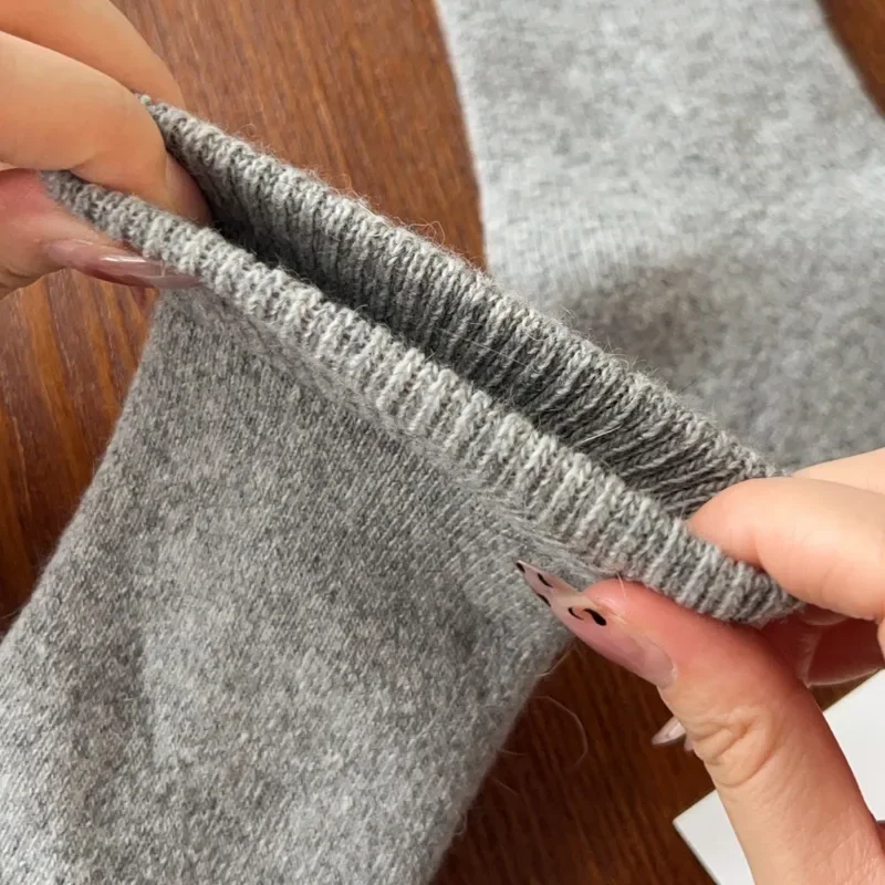 Cold Resistant Wool Socks Women Winter Warm Middle Cylinder Sock Freeze-proofing Socks Men Long-lasting High Elasticity Hosiery