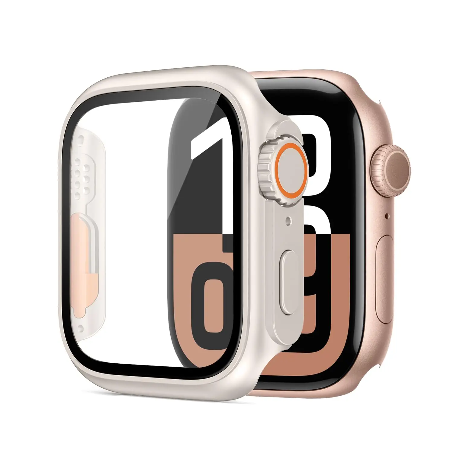 Premium Tempered Glass Screen Protector Case for Apple Watch with Ultra 3 PC Cover - Enhanced Durability & Protection
