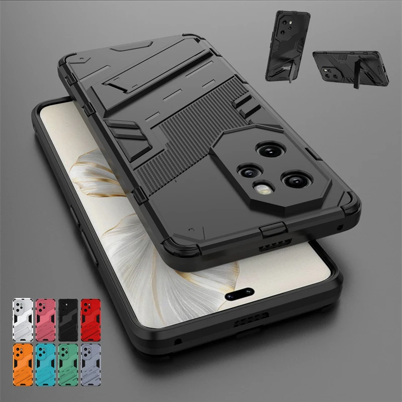 Per Honor 100 Pro Custodia Cover Huawei Honor 100 Pro Capas Stand Antiurto Supporto Per Cavalletto Posteriore Honor10 Honor 100 Pro Funda