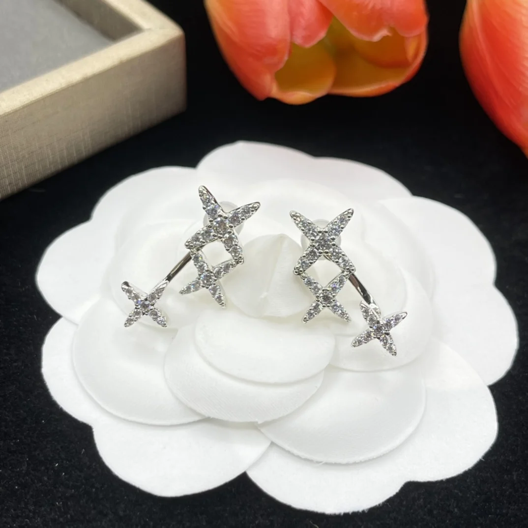 

New geometric style earrings popular in Europe and America