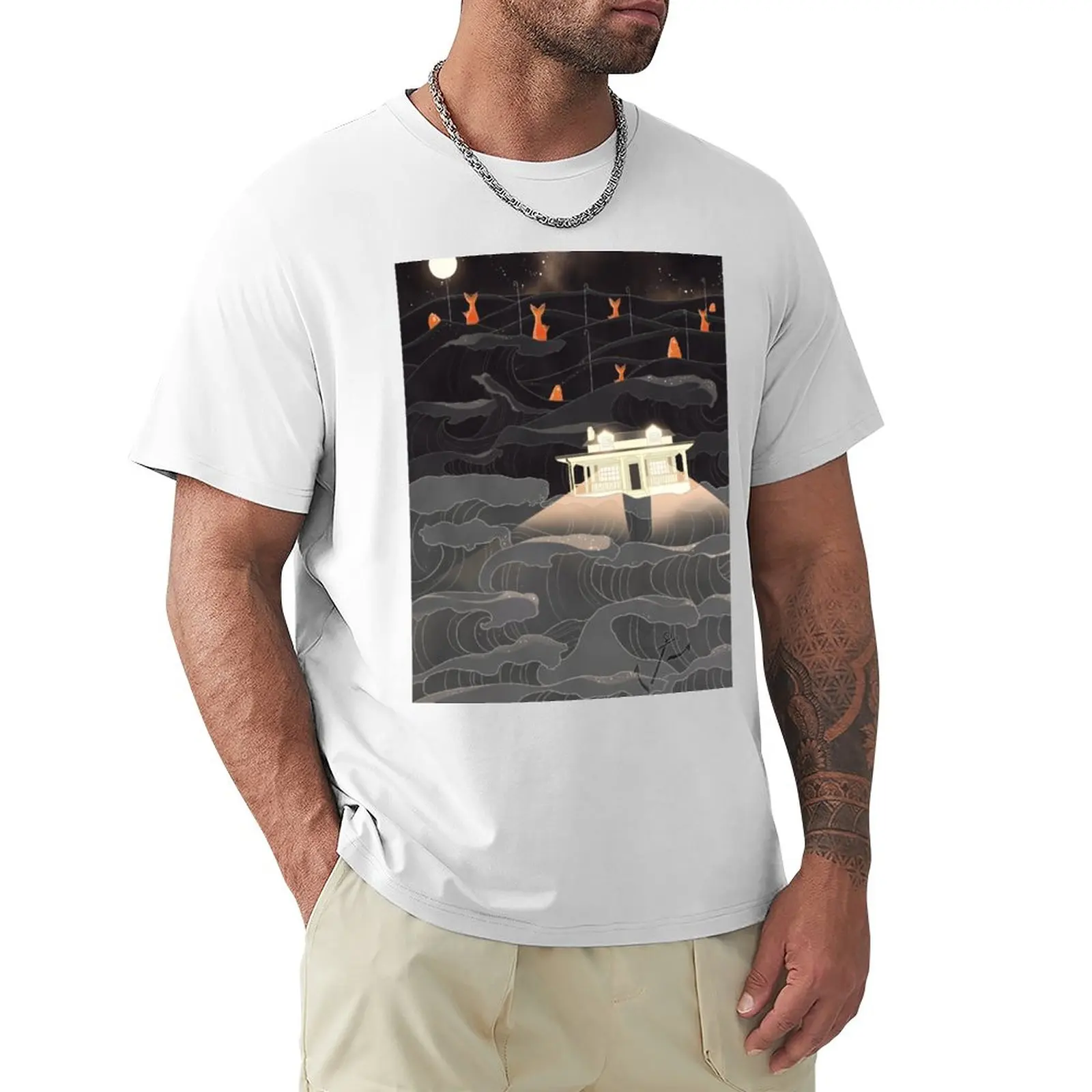 

Unmoored T-Shirt sports fans cute tops plain mens clothes