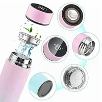500ML Stainless steel thermos bottle with digital temperature display, Intelligent temperature measurement cup, LED 2