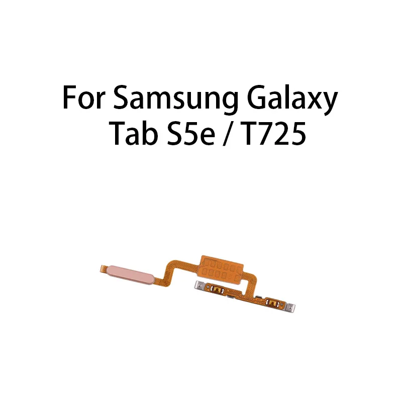Power On Off Mute Switch Control Key Volume Button Flex Cable For Samsung Galaxy Tab S5E / T725
