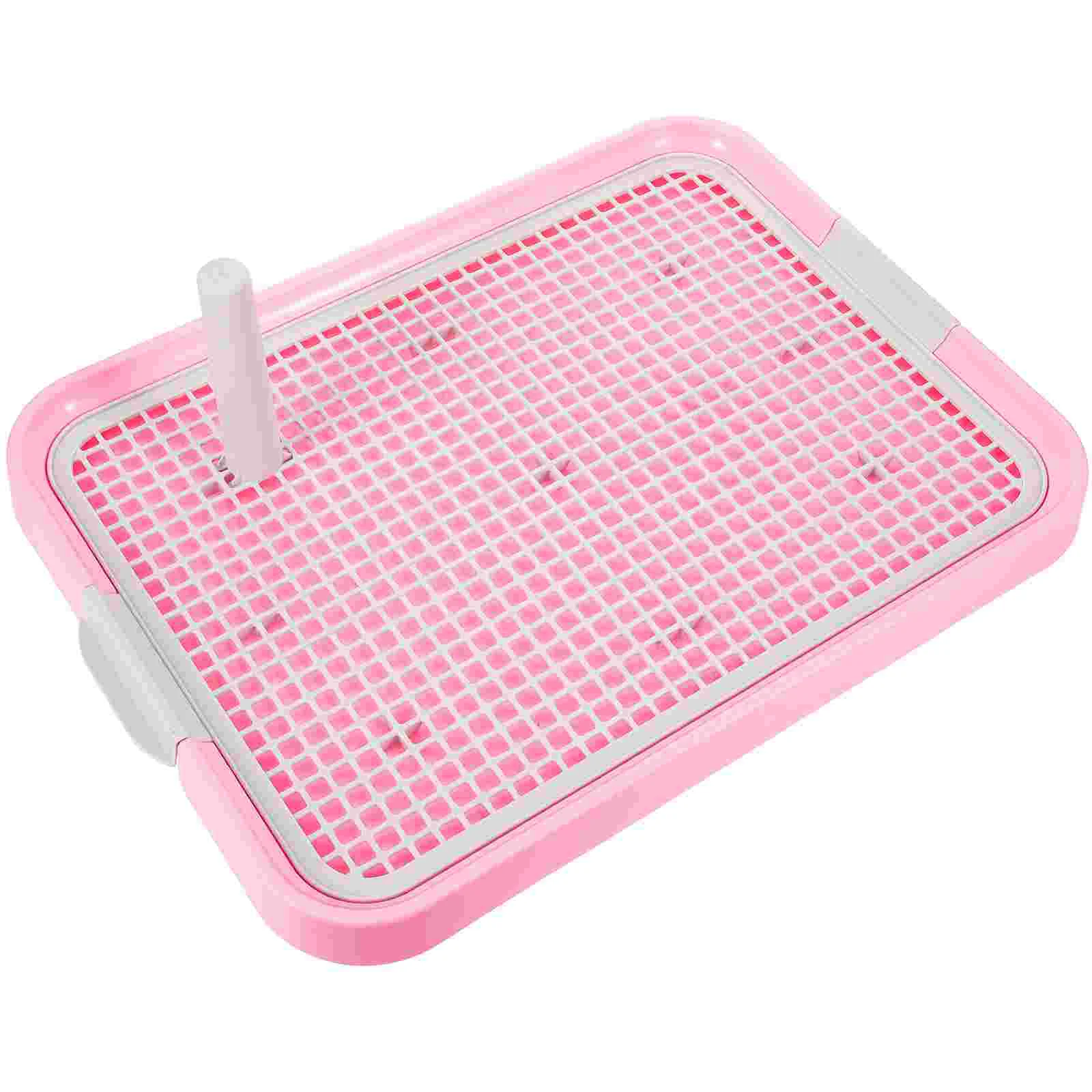 

Pet Toilet Plastic Dog Potty Mesh Indoor Potties Pets Bedpan Bathroom Household Puppy