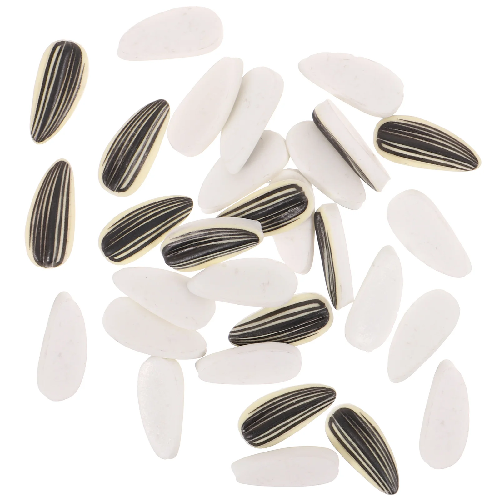 

30 Pcs Phone Cases Cover Flatback Charm Decors Hair Clip Bulk Delicate Shell Handmade Resin Crafts Decorations Ornaments
