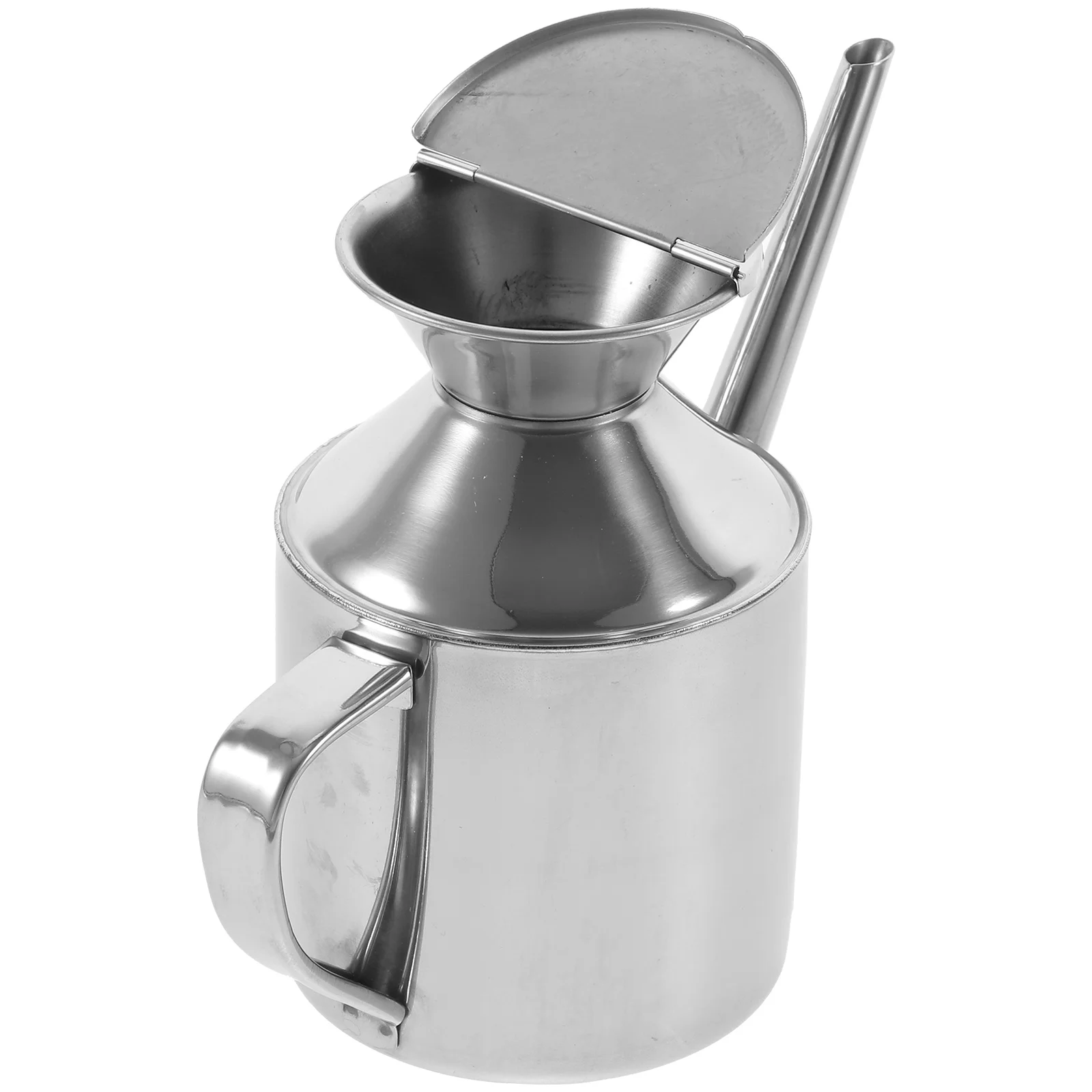 Soy Sauce Pouring Bottle Kitchen Cooking Soy Sauce Container Stainless Steel Oil Dispenser