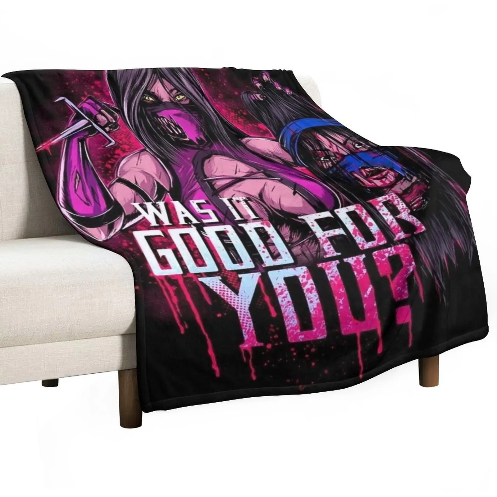 

Milina and Kitana. WAS IT GOOD FOR YOU Throw Blanket blankets and throws Sleeping Bag Blanket Sofa Quilt