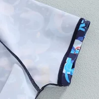 Toddler Boys Swim Trunks Shark Print Elastic Waist Swim Shorts Little Boys Bathing Suit Swimsuit Toddler Boy Swimwear 6
